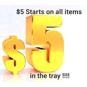 Like this listing to be notified of the $5 & below Pop Up Shows!!!! Thanks 💛